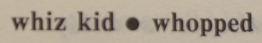Was it the headline that was cruel, or the spelling bee itself? Whiz kid reported, Both.